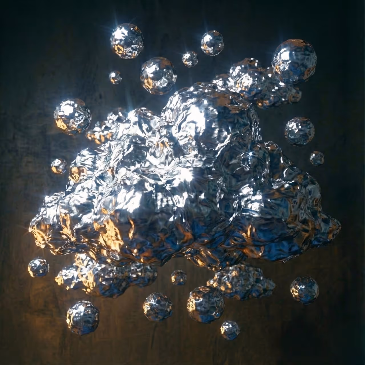 Flow Agency 3D Bubble Graphic